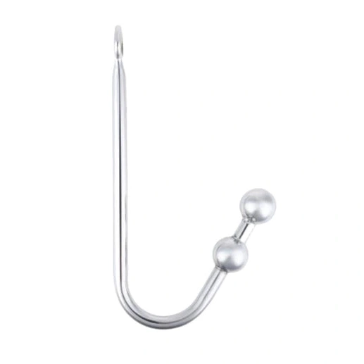 Anal Hooks Hook Two Steel Pleasurable Stainless 4417 Anal Balls 1003